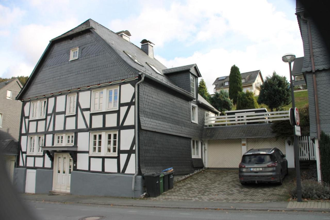 Ferienhaus Winterberg Fuer 12 Personen Sauna Garten Garage Hund Eksteriør billede